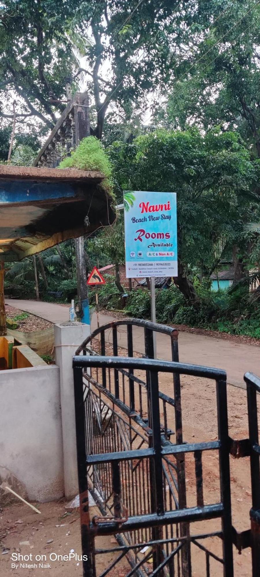 Navni Beach View Stay Gokarna  Exterior photo